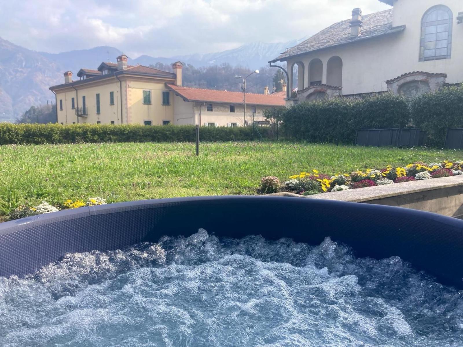 Lago Villa Zen - Apartment With Jacuzzi, Panoramic Views Lenno Bagian luar foto