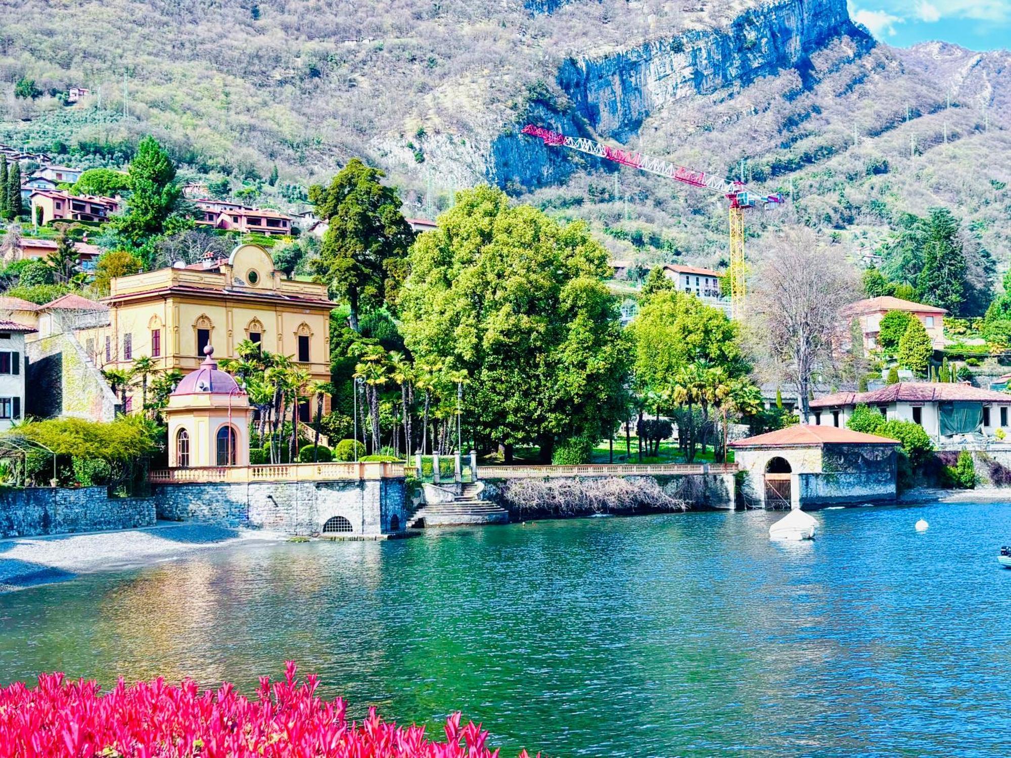 Lago Villa Zen - Apartment With Jacuzzi, Panoramic Views Lenno Bagian luar foto