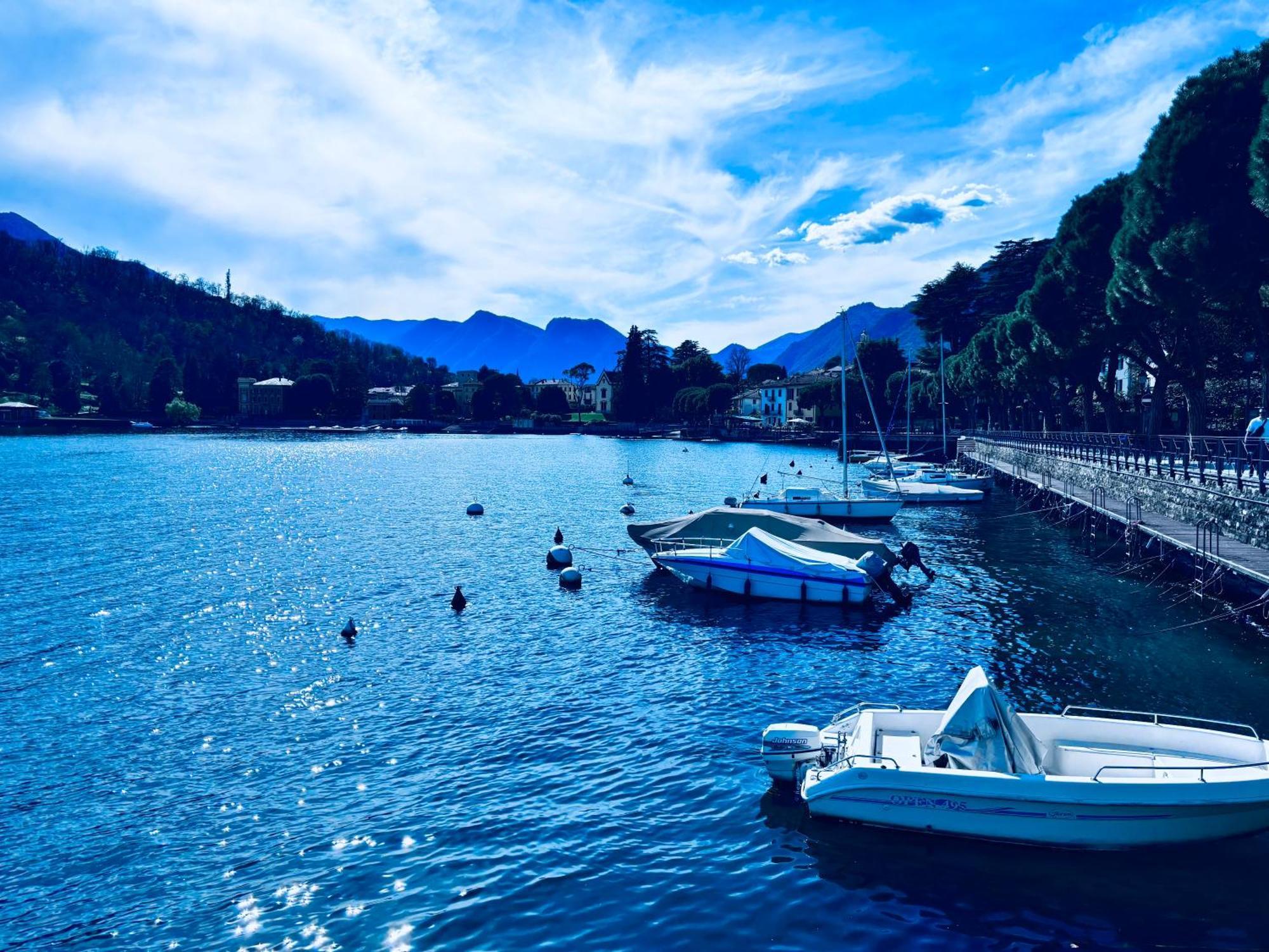 Lago Villa Zen - Apartment With Jacuzzi, Panoramic Views Lenno Bagian luar foto
